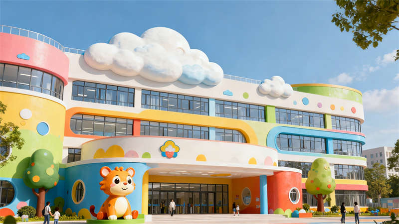 合肥儿童医院温馨风格装修设计方案介绍?